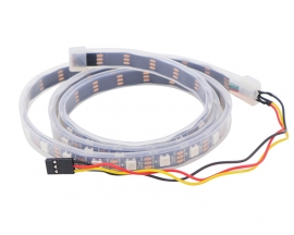 100cm 5V RGB LED Strip Light Waterproof PWM Programmable LED Lamp for UNO R3